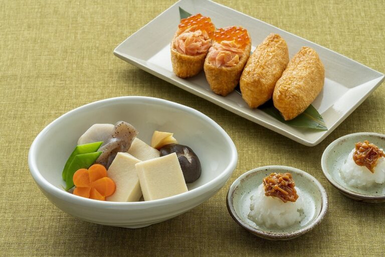 こうや豆腐と味付き油揚げ