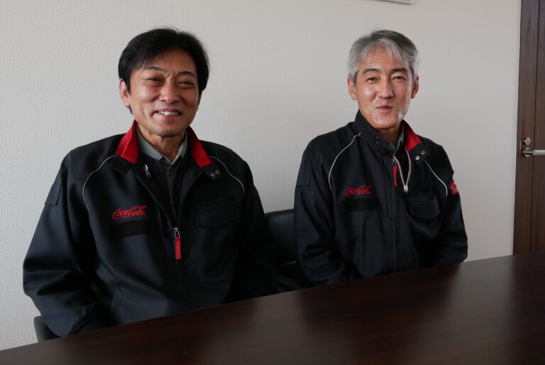 左：営業部長　森重勝様
右：営業課長　今泉幸弘様